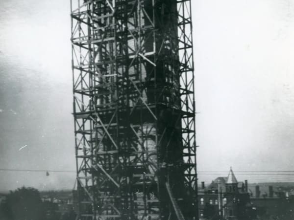 Stand Pipe Construction, Compton Hill Water Tower