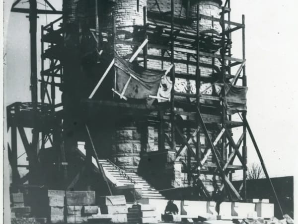 Compton Hill Water Tower, stand pipe construction