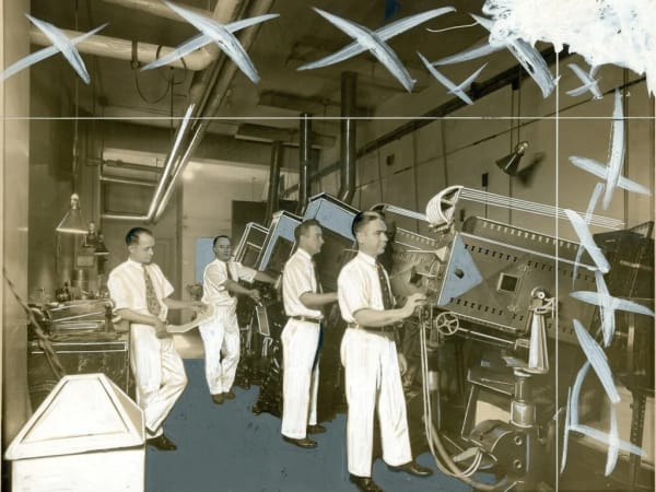 Projectionists at The Fox Theater