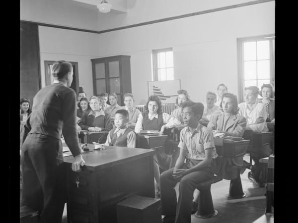 Soldan High School: Americanization Class