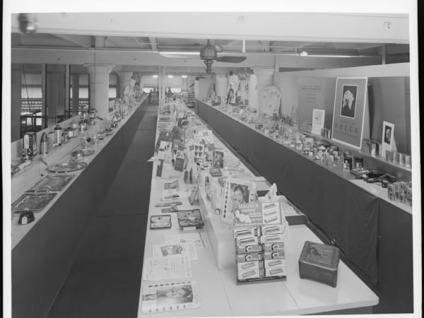Interior view of the Meyer Brothers Drug Company, 217 South Fourth Street