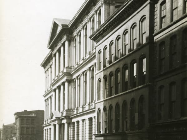Merchant's Exchange, Third and Chestnut Streets (Also the Chamber of Commerce Building)
