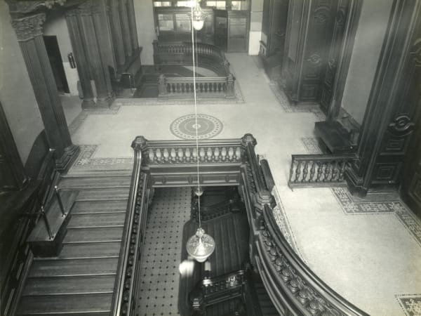 Merchant's Exchange Interior, Third and Chestnut Streets (Also the Chamber of Commerce Building)