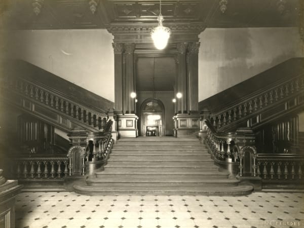 Merchant's Exchange Interior, Third and Chestnut Streets (Also the Chamber of Commerce Building)