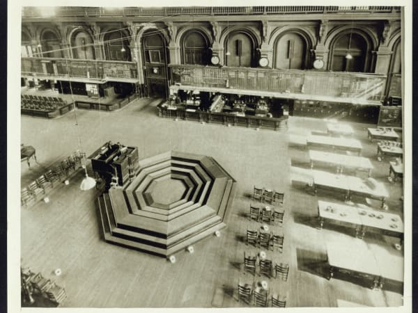 Trading Floor, Merchant's Exchange, Third and Chestnut Streets (also the Chamber of Commerce Building)