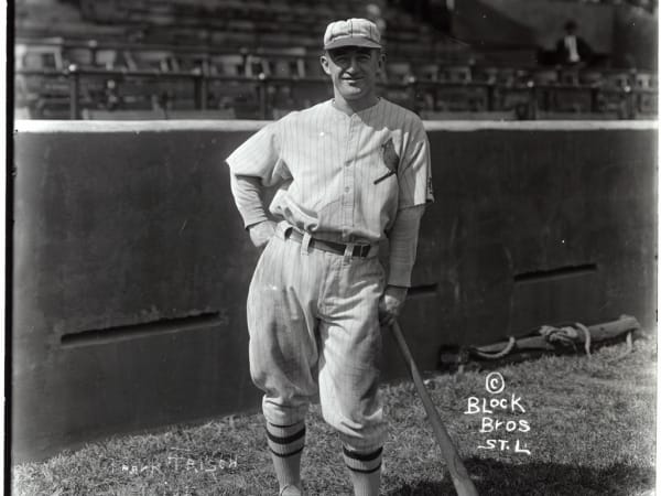 Frankie Frisch, St. Louis Cardinals infielder at Sportsman's Park