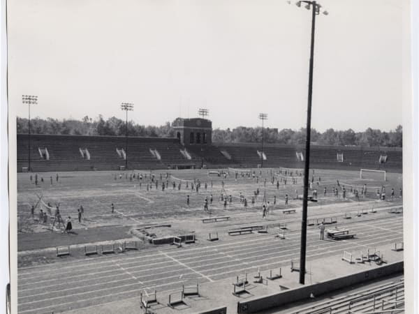 Public Schools Stadium, Interior View