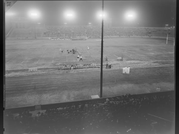 PUBLIC SCHOOLS STADIUM PROGRAM: NIGHT VIEWS OF STADIUM