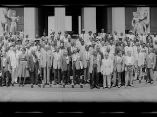 Negro Funeral Directors at Soldiers Memorial