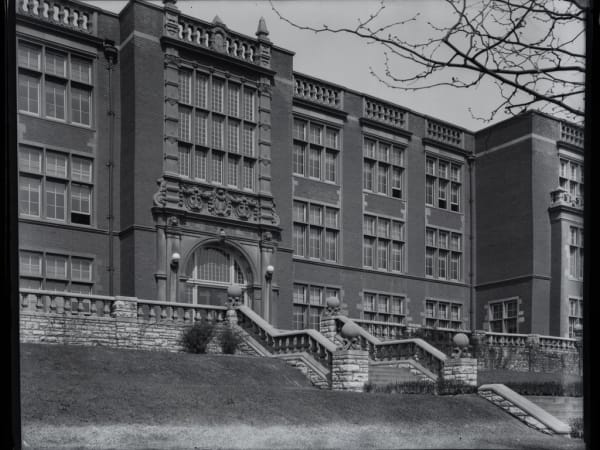 Harris Teachers College: Main Entrance