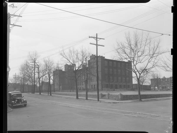 Webster School: View of Grounds