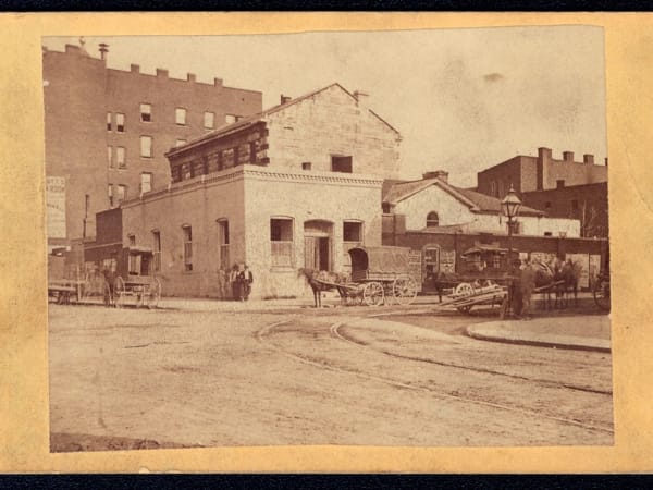 ST. LOUIS JAIL. [OLD CITY JAIL].