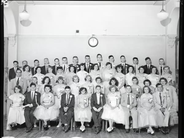 Ames School: Graduates - June 1954