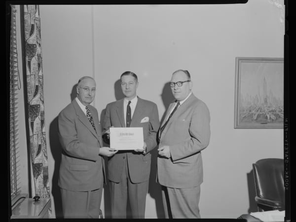 St. Louis Post-Dispatch and St. Louis Globe-Democrat's Presentation of a Citation to the Shell Oil Company at the Shell Building
