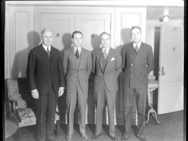 Firestone Officials at the Coronado Hotel
