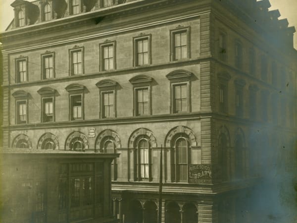 PUBLIC SCHOOL LIBRARY BUILDING, SEVENTH AND CHESTNUT STREETS (ALSO O'FALLON POLYTECHNIC BUILDING AND WABASH BUILDING).