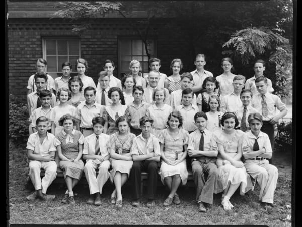Lafayette School: Graduates - June 1934