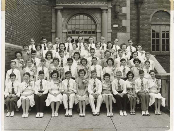 Madison School Graduation Class Photo, June 1941