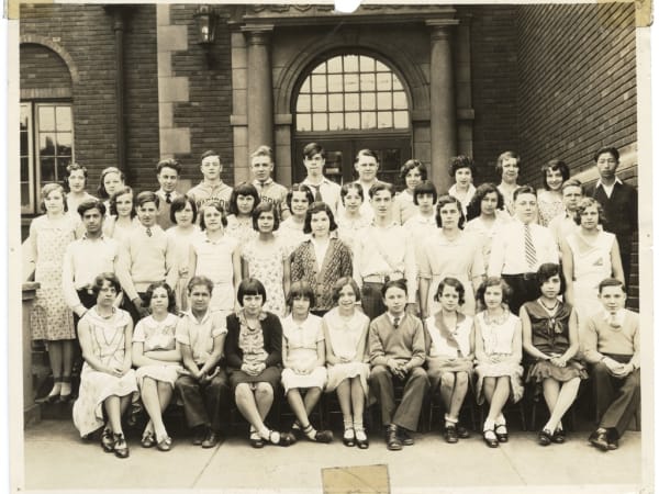 Madison School Graduation Class Photo, June 1931