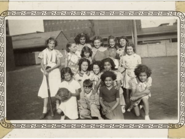 GROUP OF MADISON SCHOOL STUDENTS DURING OUTDOOR PLAYTIME