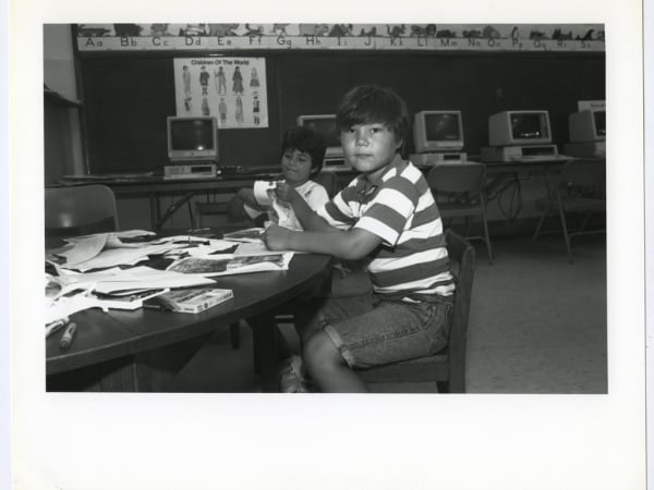 English as Second Language 2nd Grade Summer School Class at Roe School