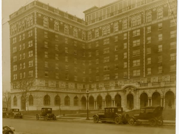 Exterior of Chase Hotel