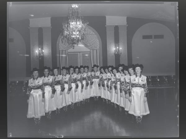 1952 Pythian Sisters Convention at the Chase Hotel