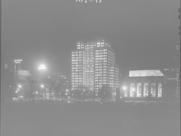 EXTERIOR VIEW OF THE MISSOURI PACIFIC BUILDING, 210 NORTH THIRTEENTH STREET