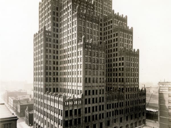 View of the Southwestern Bell Telephone Building at 1010 Pine Street from the Northeast, 27 March 1927