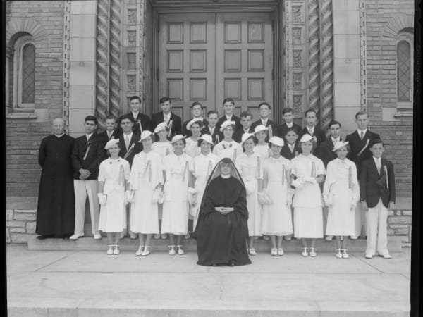 Graduation Class at St. Ambrose Church, 5130 Wilson Avenue