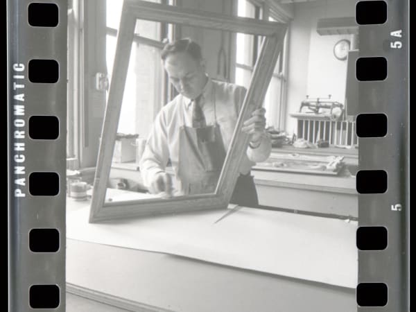 Stix, Baer, and Fuller Worker in the Downtown Frame Department