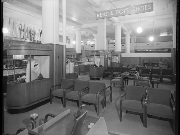 Shoe Department of a Stix, Baer and Fuller Store at an Unidentified Location