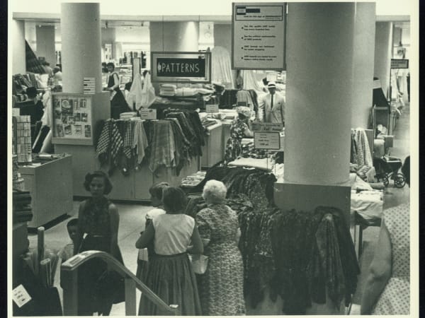 Interior of Stix, Baer, and Fuller, Northeast Corner of Seventh Street and Washington Avenue