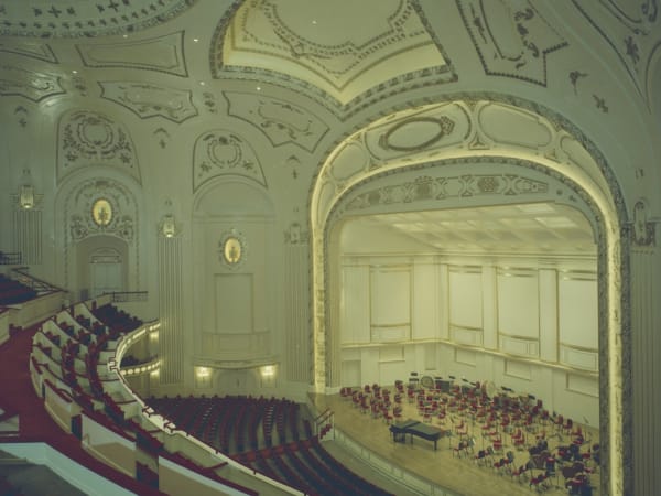 Interior view of the Powell Hall Concert Hall, 718 North Grand Boulevard