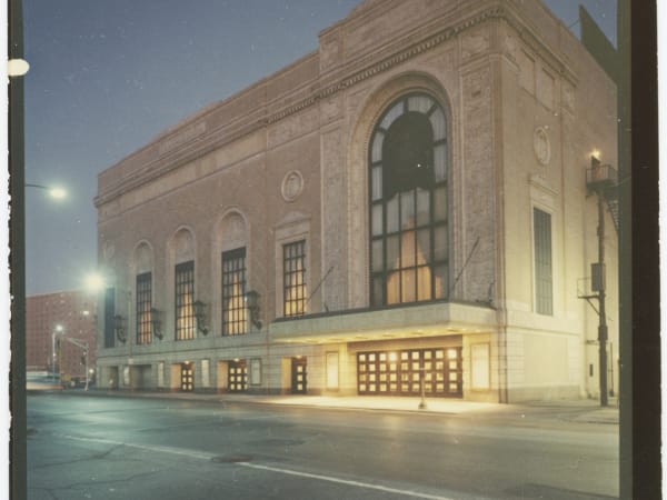 Exterior view of Powell Symphony Hall, 718 North Grand Boulevard