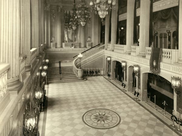 Entrance Foyer of the St. Louis Theater at 718 North Grand Avenue