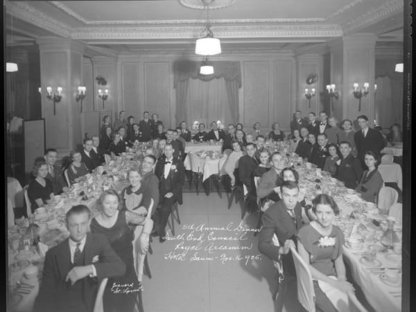 5th Annual Dinner of the South End Council of the Royal Arcanum at the Hotel Saum