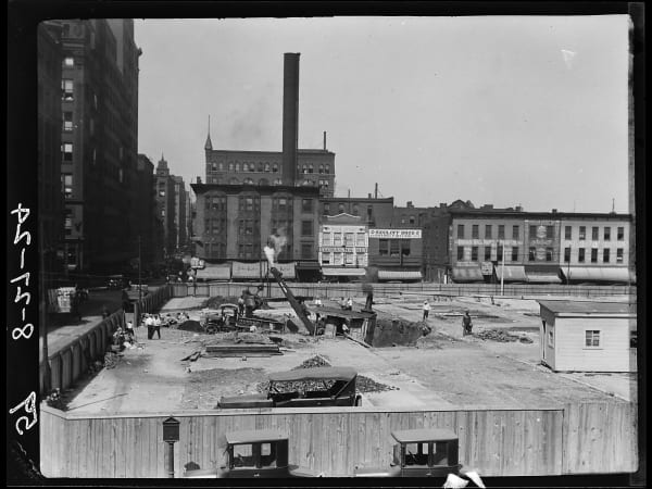 Union Market construction