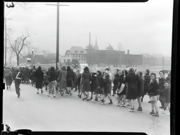 Shepard School: Cleanup Parade