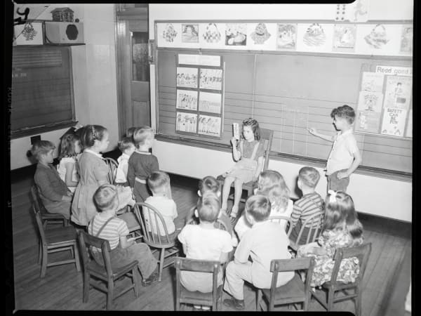 Shepard School: Kindergarten Using Graphs