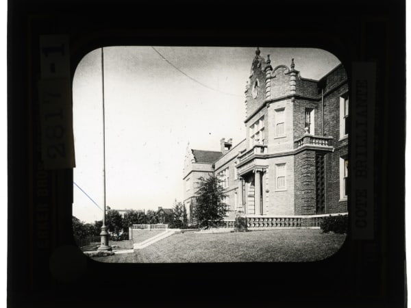 Educational Museum Lantern Slides: Cote Brilliante School Building