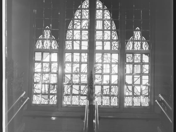 Wade School: Christmas Window