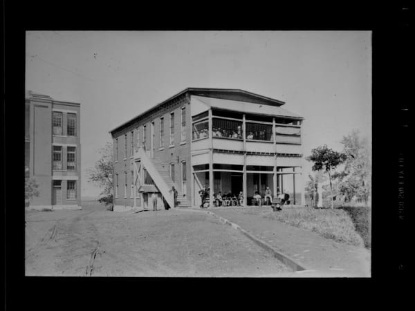 Poor House - Chronic Hospital at Arsenal and Sublette Streets