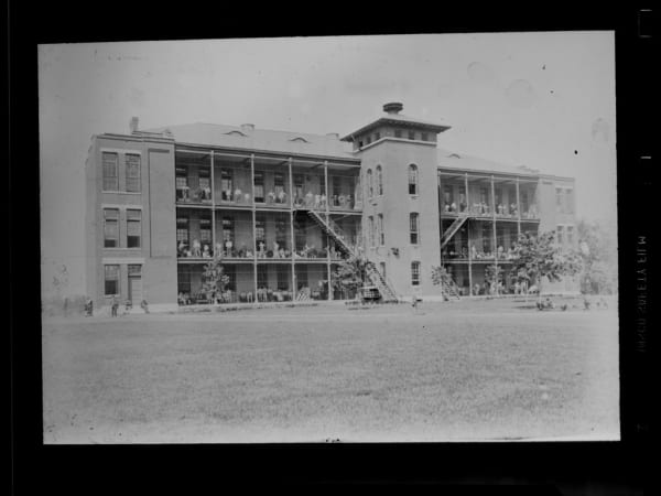Poor House - Chronic Hospital at Arsenal and Sublette Streets
