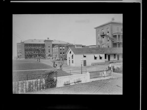 POOR HOUSE - CHRONIC HOSPITAL AT ARSENAL AND SUBLETTE STREETS