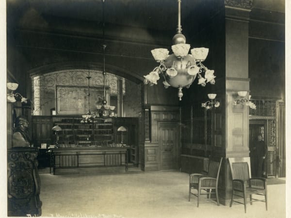 Mercantile Library Building: Mercantile Library Interior View of the Delivery Room