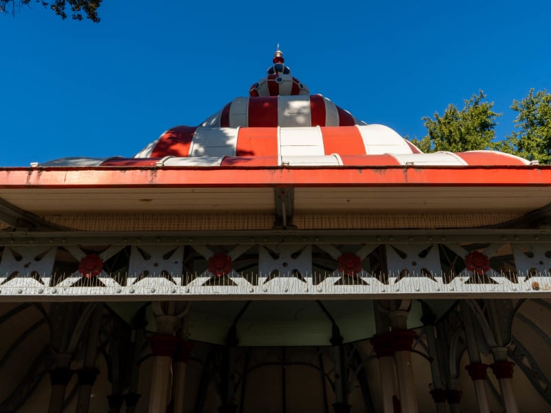 Turkish Pavilion, 2824 Tower Grove Avenue, St. Louis, photographed October 2026
