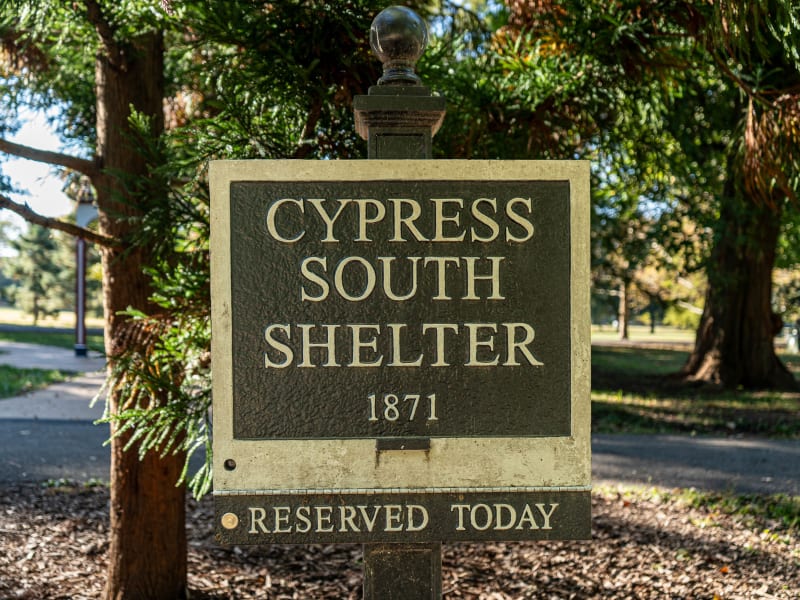 Cypress South Pavilion, 3954 Main Drive, St. Louis, photographed October 2026