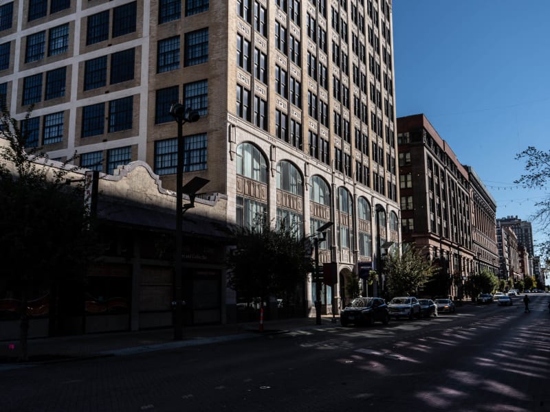 Fashion Square Building, 1307 Washington Avenue, St. Louis, photographed October 2026