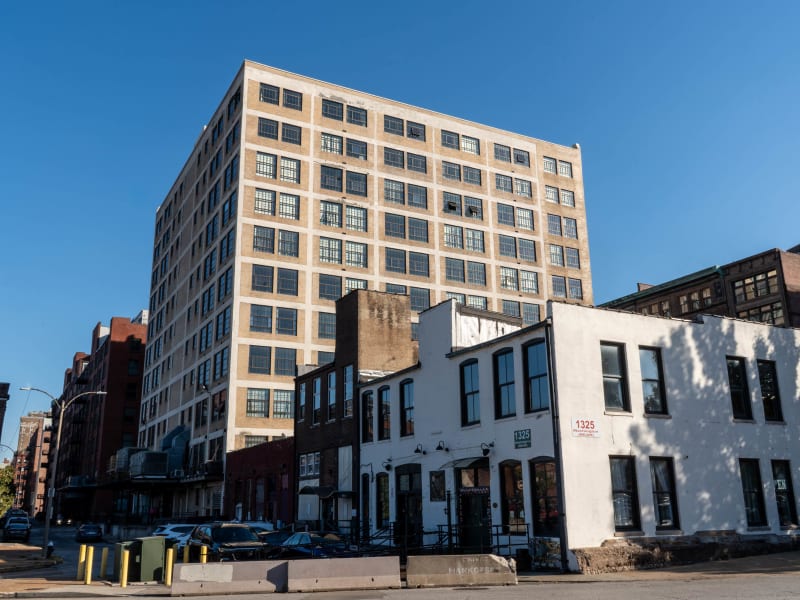 Fashion Square Building, 1307 Washington Avenue, St. Louis, photographed October 2026